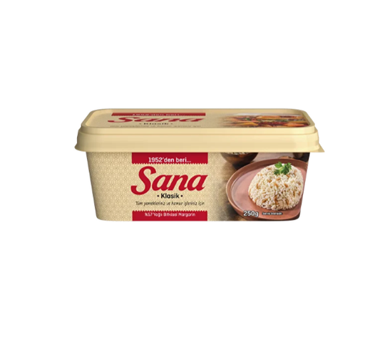 SANA MARGARİN KLASİK KASE 250 GR