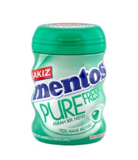 MENTOS PURE BTL YEŞİL NANE 60 GR