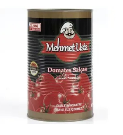 MEHMET USTA DOMATES SALÇASI 830 GR