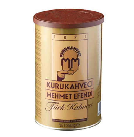MEHMET EFENDİ TÜRK KAHVESİ KUTU 250 GR