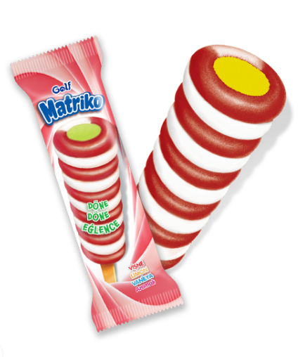 MATRİKO VİŞNE LİMON VANİLYA DONDURMA