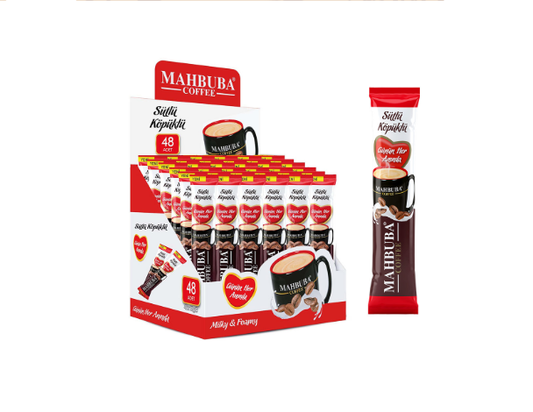 MAHBUBA COFFEE 3Ü1 ARADA KÖPÜKLÜ BARDAKLI