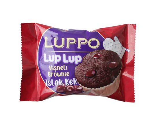 LUPPO LUP LUP VİŞNELİ BROWNİE ISLAK KEK