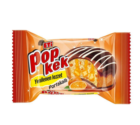 ETİ POP KEK PORTAKALLI 60G