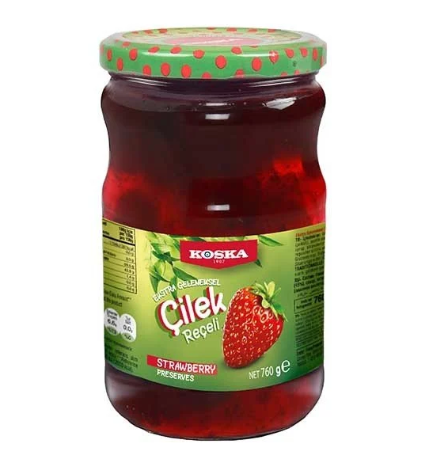 KOSKA REÇEL ÇİLEK 760 GR