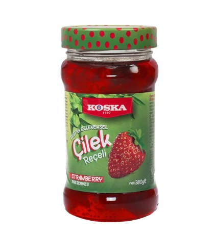 KOSKA REÇEL ÇİLEK 380 GR