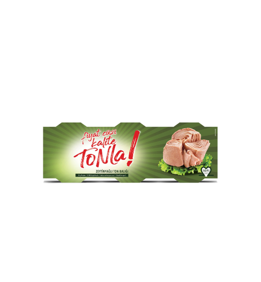 TONLA ZEYTİNYAĞLI 3X75 GR