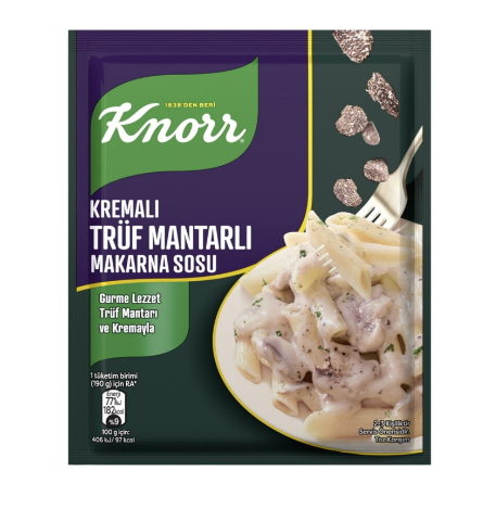 KNORR MAKARNA SOSU KREMALI MANTARLI 52 GR
