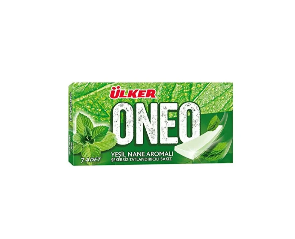 ÜLKER ONEO YEŞİL NANE 14 GR