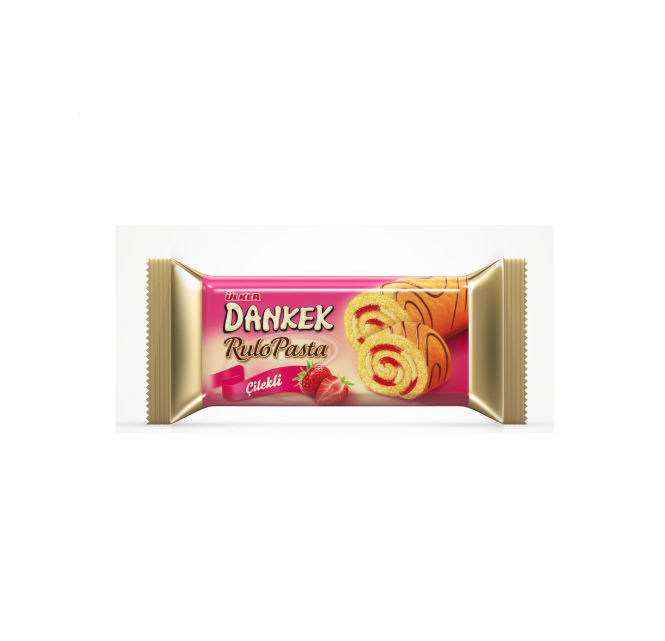 ÜLKER DANKEK RULO PASTA ÇİLEKLİ 230 GR