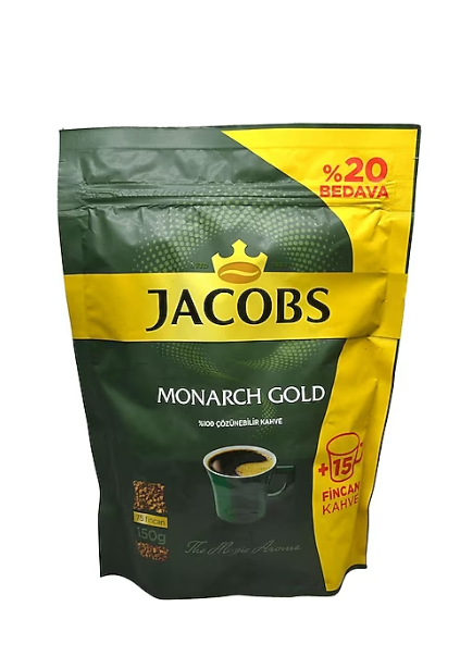 JACOBS MONARCH GOLD 150 GR + %20 BEDAVA POŞET