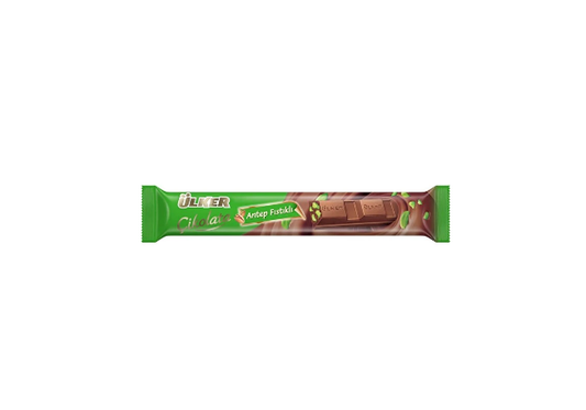 ÜLKER ÇİKOLATA FISTIKLI 14 GR