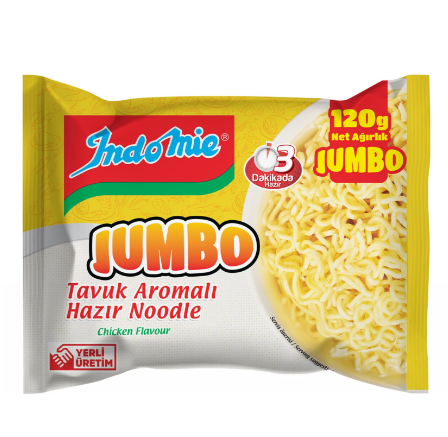 İNDOMİE JUMBO TAVUK ÇESNİLİ 120 GR