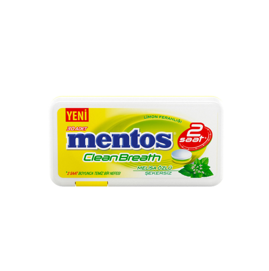 MENTOS CLEAN BREATH LİMON