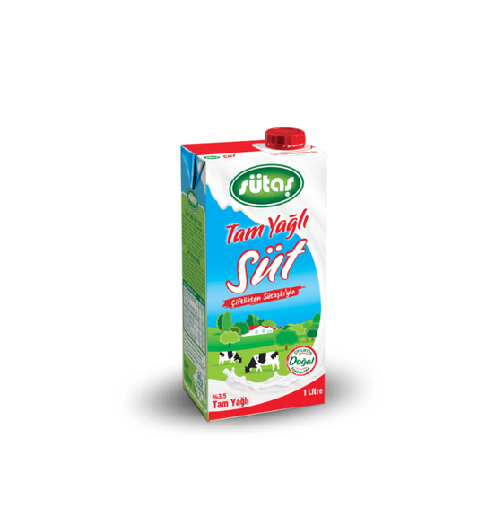SÜTAŞ SÜT YAĞLI 1 LT