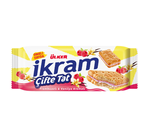 İKRAM ÇİFT FRAMBUAZLI VANİLYA 87 GR