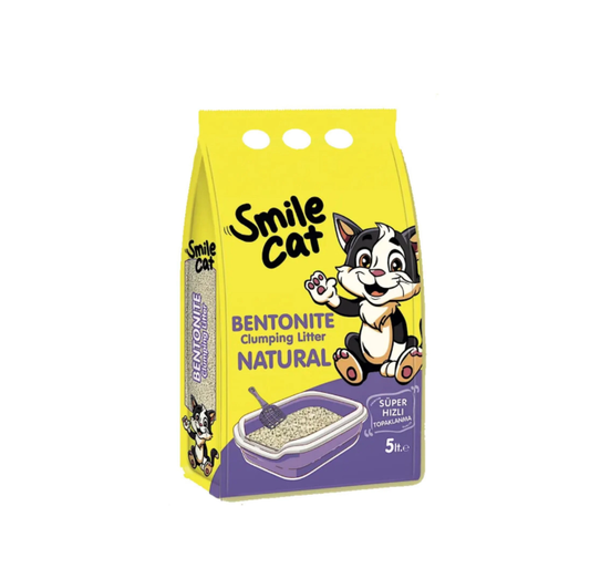 SMİLE BENTONİT KUM NATURAL 5 LT