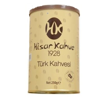 HİSAR TÜRK KAHVESİ 250 GR KUTU