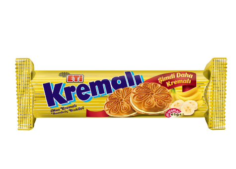 ETİ KREMALI MUZLU 61 GR