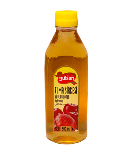 GÜLSAN ELMA SİRKE ÖZEL CAM ŞİŞELİ 500 ML