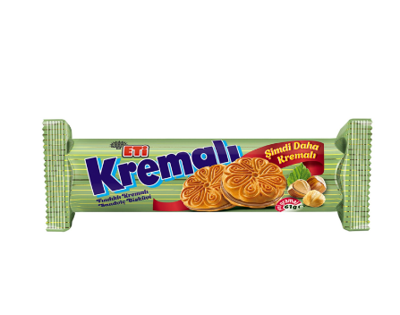 ETİ KREMALI FINDIKLI SANDVİÇ 61 GR