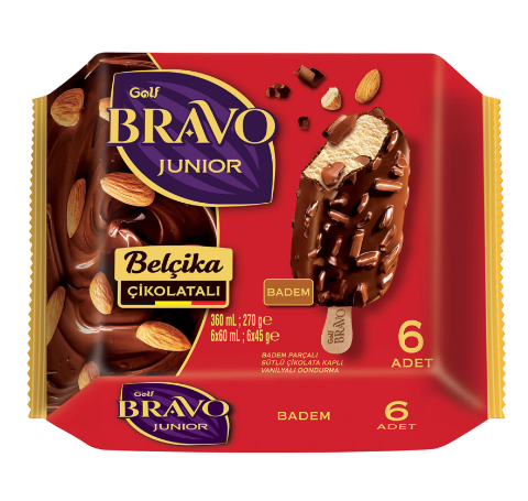 GOLF BRAVO JUNİOR BADEMLİ 6 LI