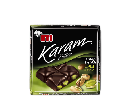 ETİ KARAM A.FISTIKLI %54 KAKAO